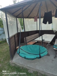 Гойдалка підвісна для дітей та дорослих, гніздо лелеки «Take&Ride Nest» Grey фото от покупателей 1