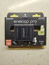 Аккумулятор Panasonic Eneloop Pro AA 2500 mAh 4BP+Case (BK-3HCDEC4CP) фото от покупателей 3