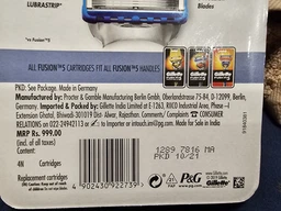 Сменные картриджи для бритья (лезвия кассеты) мужские Gillette Fusion 5 Proglide Power 4 шт фото от покупателей 2