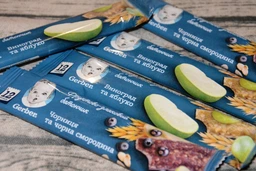 Упаковка фруктово-злаковых батончиков Gerber с черникой и черной смородиной для детей с 12 месяцев 25 г х 20 шт (8445290576002) фото от покупателей 2