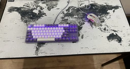 Игровая поверхность WorkPlaceShop MP ГРАФИТОВАЯ КАРТА МИРА 500х1200 мм фото от покупателей 9