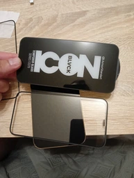 Защитное стекло ArmorStandart Supreme Black Icon 3D для смартфона Apple iPhone 12 Pro Max Black (ARM59212) фото от покупателей 1
