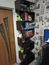 Стелаж KDOZ СТ-600 ДСП 2150х600х250 мм Венге Магія