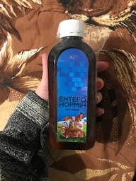 Синбиотик для продуктивных животных и птицы ЭНТЕРОНОРМИН™ с Йодис+Se Ферма для перорального применения телятам/поросятам 20 флак. по 3 г + 1 флак. 200 мл фото от покупателей 1