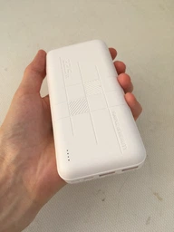 УМБ XO Power Bank 20000 mAh QC22.5W PD20W сила струму 3А PR188 White фото від покупців 1