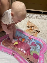 Розвиваючий килимок з водою KIDIPLAY CRAB Pink