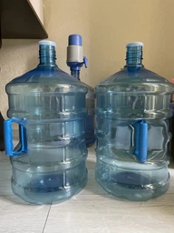 ПЕТ бутиль 18.9л. для води з ручкою VIAPLAST (00000003264) фото от покупателей 2