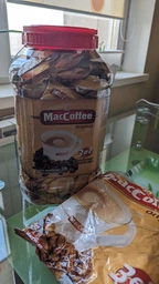 Кавовий напій 3в1 MacCoffee Original в банці 20 г х 50 шт фото от покупателей 14