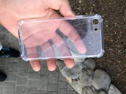 Прозорий ударостійкий силіконовий чохол для iPhone 7/8