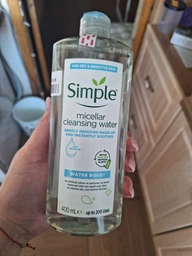 Мицеллярная вода Simple Micellar Cleansing Water Pentavitin&Prebiotic 400 мл (8710908711619) фото от покупателей 1