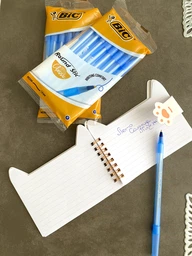 Ручки шариковые BIC Round 8шт синяя (3086123399297)
