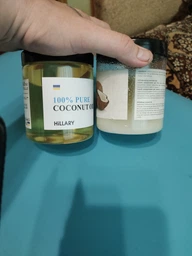 Кокосовое масло Hillary рафинированное 500 мл (4820209070019/4823116600034) фото от покупателей 1