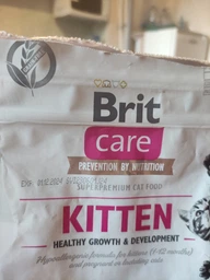 Сухой корм для котят Brit Care Cat GF Kitten Growth & Developmen с курицей и индейкой 2 кг фото от покупателей 4