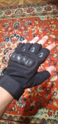 Рукавички тактичні BDA; XL/10; Олива. Універсальні тактичні рукавички без пальців. Армійські рукавички