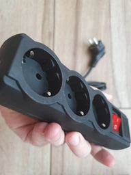 Сетевой фильтр Gembird SPG3-G-6B-PRO 1.8 м 3 розетки фото от покупателей 6