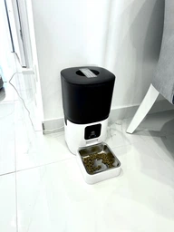 Автоматическая кормушка для кошек и собак Papifeed 6L, смарт кормушка c WIFI, Белый (024N-WHITE) фото от покупателей 12