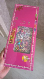 Детский набор бусин для творчества DIY Beads Set 750 предметов в кейсе