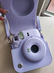 Чохол для фотоапарата Fujifilm Instax Mini 12 Black / Чорний / підходить до камери Mini 9/11/12/40 фото от покупателей 5