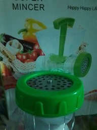 Ручна м'ясорубка механічна багатофункційна 4в1 Meat Grinder UKC MG706 з насадкою для сосисок Зелена
