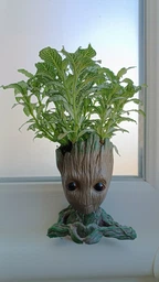 Квітковий горщик кашпо Primo Грут Groot для квітів та канцелярії (GR-03) фото від покупців 1