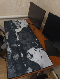 Игровая поверхность WorkPlaceShop Anime Атака Титанов Леви-2 300х800 мм фото от покупателей 12