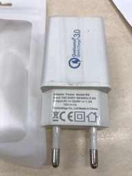 Мережевий зарядний пристрій Qualcomm Quick Charge 3.0, white (EW435)