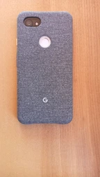 Противоударный чехол Official Fabric Case GA00787 для Google Pixel 3a XL (6") Carbon