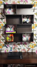 Полка навесная на стену MebelProff Trend 27, книжная полка, декоративная полка в комнату, дом. Дуб Сонома фото от покупателей 6