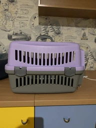 Переноска для кішок і собак Animall CNR-102 48.5х32.5х32.5 см Сіро-м'ятна (2000981202453)