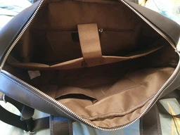 Сумка для ноутбука Vintage середнього розміру коричневого кольору натуральна шкіра (bg206fash81) фото від покупців 1