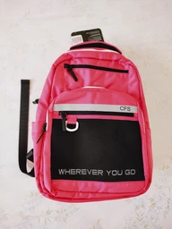 Рюкзак молодіжний Cool For School 42x30x18 см 16-25 л рожевий (CF86738-01) фото від покупців 1