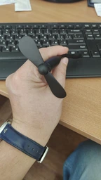 Портативный гибкий USB вентилятор Белый 16341059537