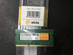 Оперативна пам'ять SO-DIMM 4GB ATRIA DDR3L 1600 MHz (UAT31600CL11SLK1/4) фото від покупців 4