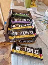 Протеиновый батончик Go On Nutrition Protein Bar 33% (БЕЗ САХАРА) шоколад - 50 грамм блок - 25 штук (383917) фото от покупателей 7