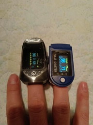 Пульсоксиметр на палец для измерения кислорода в крови оксиметр IMDK Medical A2 (C101A2) фото от покупателей 6
