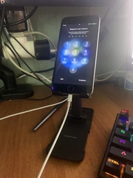 Універсальна підставка для телефона і планшета Borofone BH81 White фото от покупателей 8