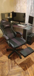 Игровое компьютерное кресло HUZARO Force 4.7 White Mesh Обивка ткань Белый фото от покупателей 1