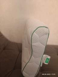 Подушка ортопедическая MirSon №6017 Green nature Dorotea 58х40х10.5 (2200003261189) фото от покупателей 10