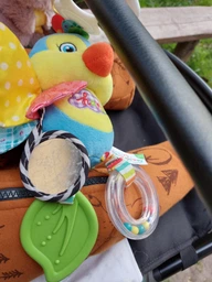 М'яка розвиваюча іграшка-підвіска Пташка Happy Monkey для візочків і автокрісел (19092042012) фото від покупців 2