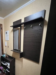 Вішалка на стіну Брайт 900х140х1100h Майстер Форм 20609 Дуб крафт золотий (лівостороння) фото від покупців 1