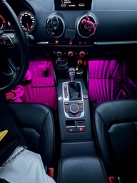 Автомобільна RGB підсвітка Bluetooth в салон автомобіля з мікрофоном для килимків + світломузика управління з телефону фото від покупців 5