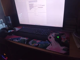 Игровая поверхность Varmilo Camellia Desk Mat XL Speed (ZDB011-01) фото от покупателей 9