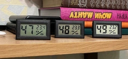 Цифровой гигрометр и термометр с ЖК дисплеем LCD -50 ~ 70° C градусник влагомер FY-11 (611947927) Черный фото от покупателей 1