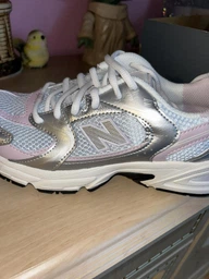 Подростковые кроссовки для девочки New Balance 530 GR530ADL 38 (5.5US) Серебристые (197967871504) фото от покупателей 4