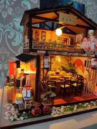 3D Румбокс "Японский Суши-Ресторан" Кукольный Домик DIY DollHouse от CuteBee (G306) фото от покупателей 4