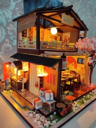 3D Румбокс "Японский Суши-Ресторан" Кукольный Домик DIY DollHouse от CuteBee (G306) фото от покупателей 3