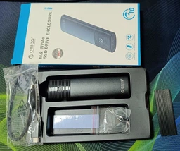 Зовнішня кишеня Orico для SSD M.2 NVMe USB-C 3.2 Gen2 (10Gbps) Black (PWM2-G2-BK-BP) фото від покупців 2