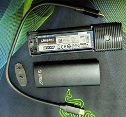 Зовнішня кишеня Orico для SSD M.2 NVMe USB-C 3.2 Gen2 (10Gbps) Black (PWM2-G2-BK-BP)