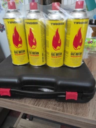 Портативна туристична газова плита з п'єзопідпалом portable gas stove BDZ 155 Original by Happy Home з пластиковим кейсом адаптер під великий балон фото від покупців 1