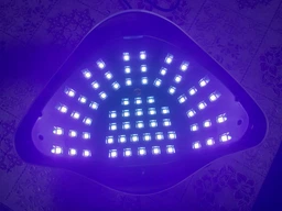 LED+UV профессиональная лампа для маникюра, наращивания ногтей SUNx11 MAX 66 LED 180 W белая з чорным шнур 2м фото от покупателей 7